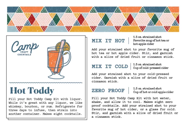 Hot Toddy Camp Craft Cocktails