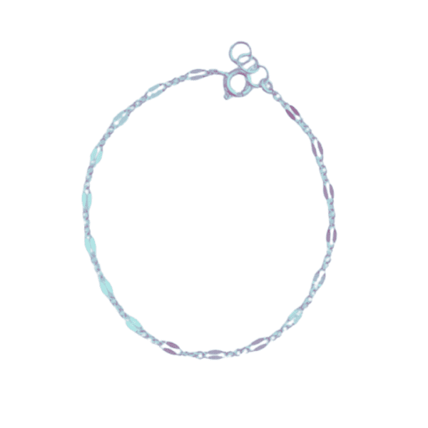 Token Long + Short Bracelet – Silver L