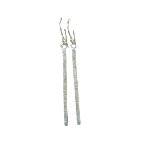 James + Lily Truth Earrings Hammered